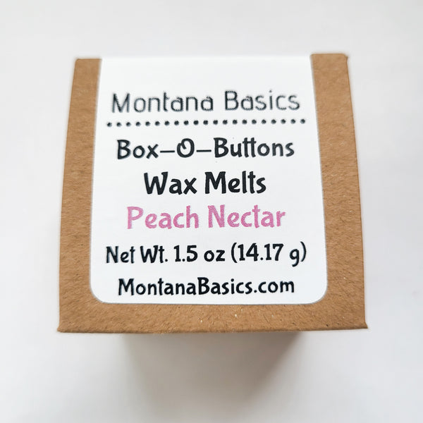 Box-O-Buttons - Peach Nectar Wax Melts