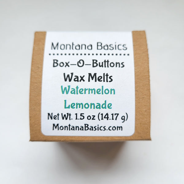 Box-O-Buttons - Watermelon Lemonade Wax Melts