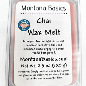Chai - Soy Wax Melt