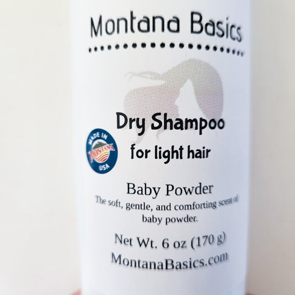 Dry Shampoo for Light Hair - Baby Powder