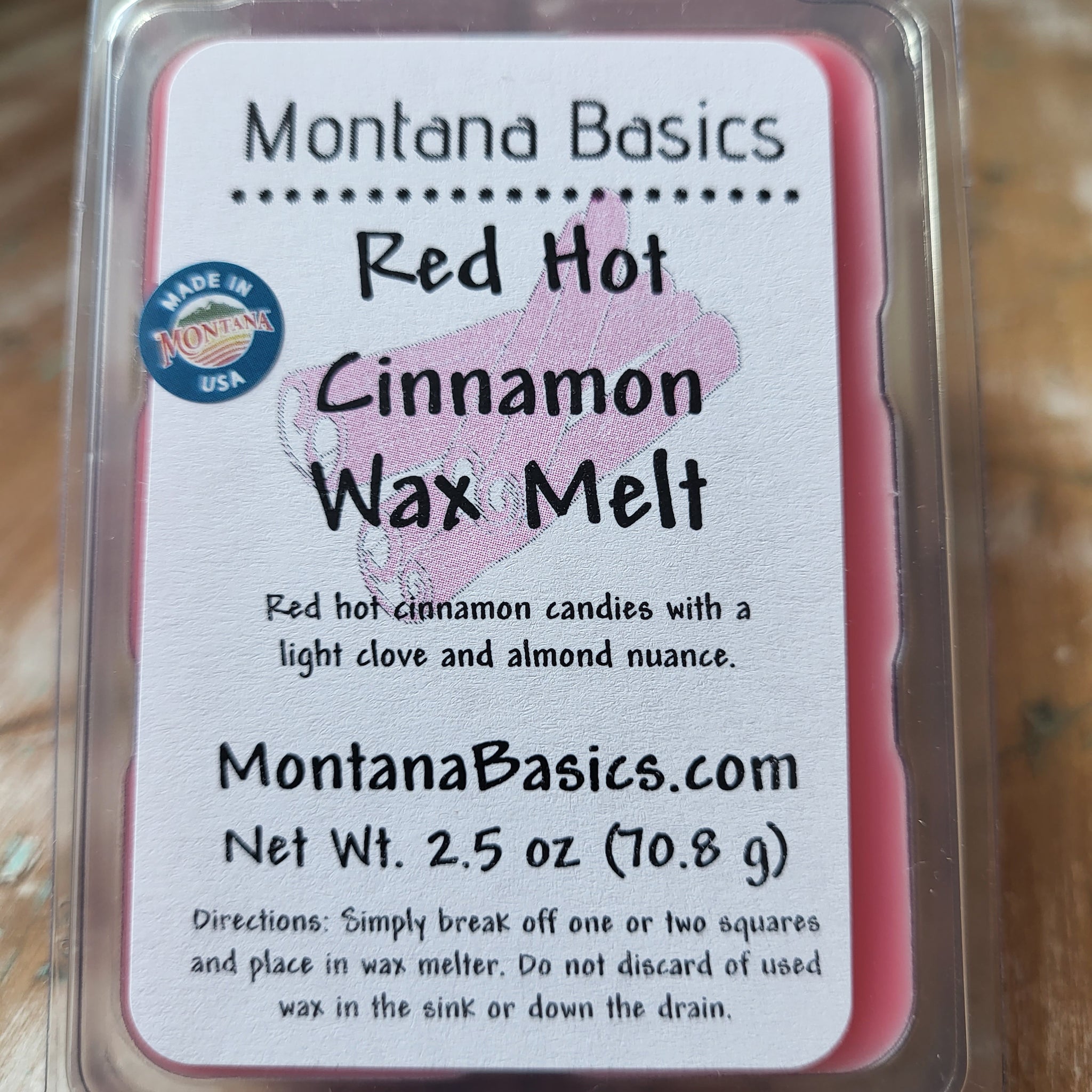 Red Hot Cinnamon - Soy Wax Melt