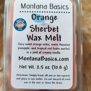 Orange Sherbet - Soy Wax Melt