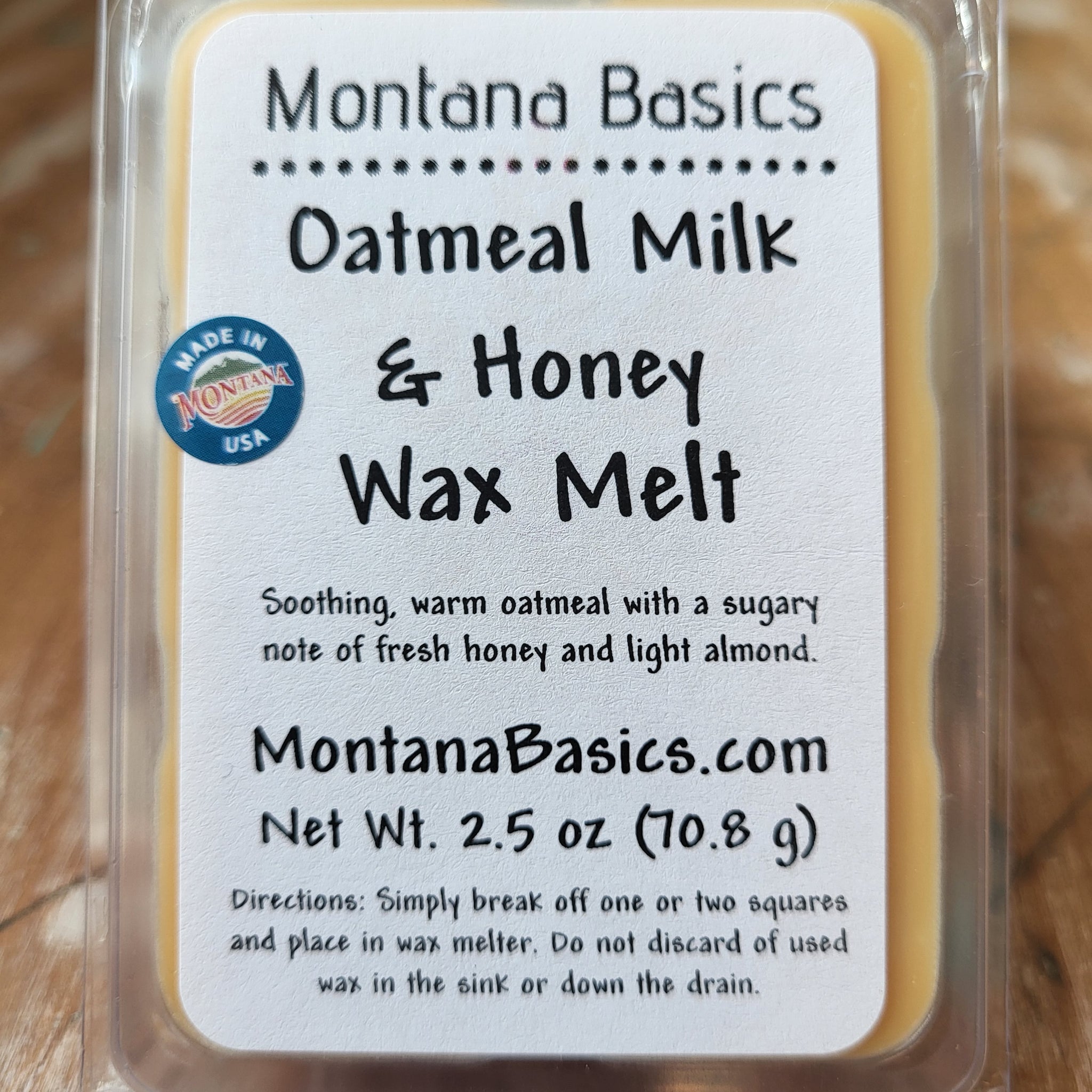 Oatmeal Milk & Honey - Soy Wax Melt