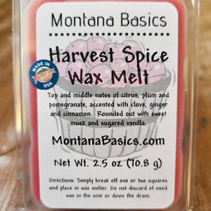 Harvest Spice - Soy Wax Melt