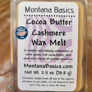 Cocoa Butter Cashmere - Soy Wax Melt