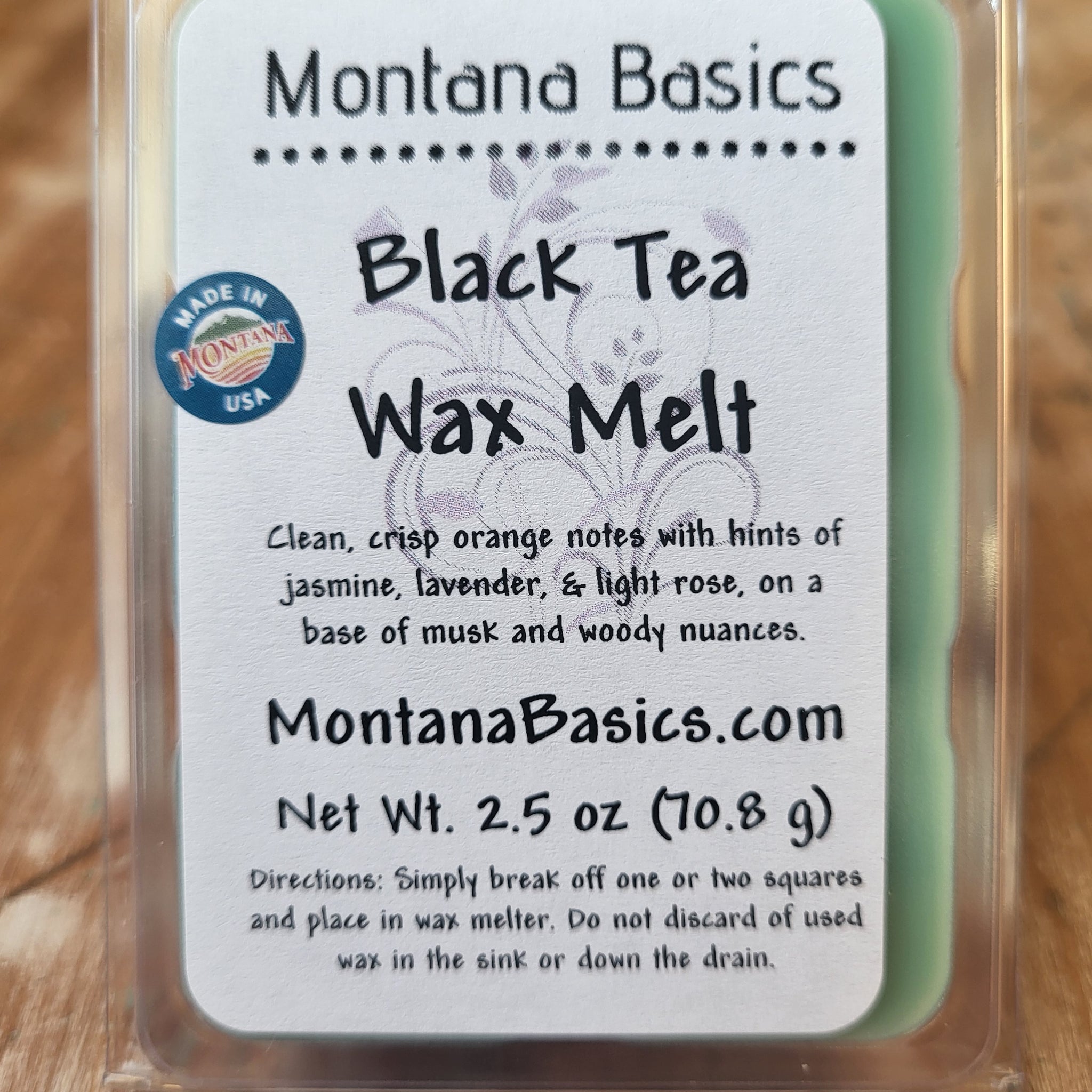 Black Tea - Soy Wax Melt