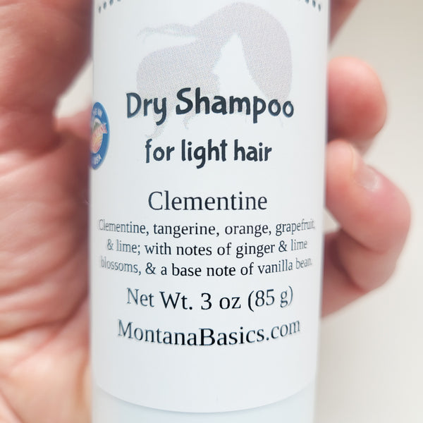 Dry Shampoo for Light Hair - Clementine