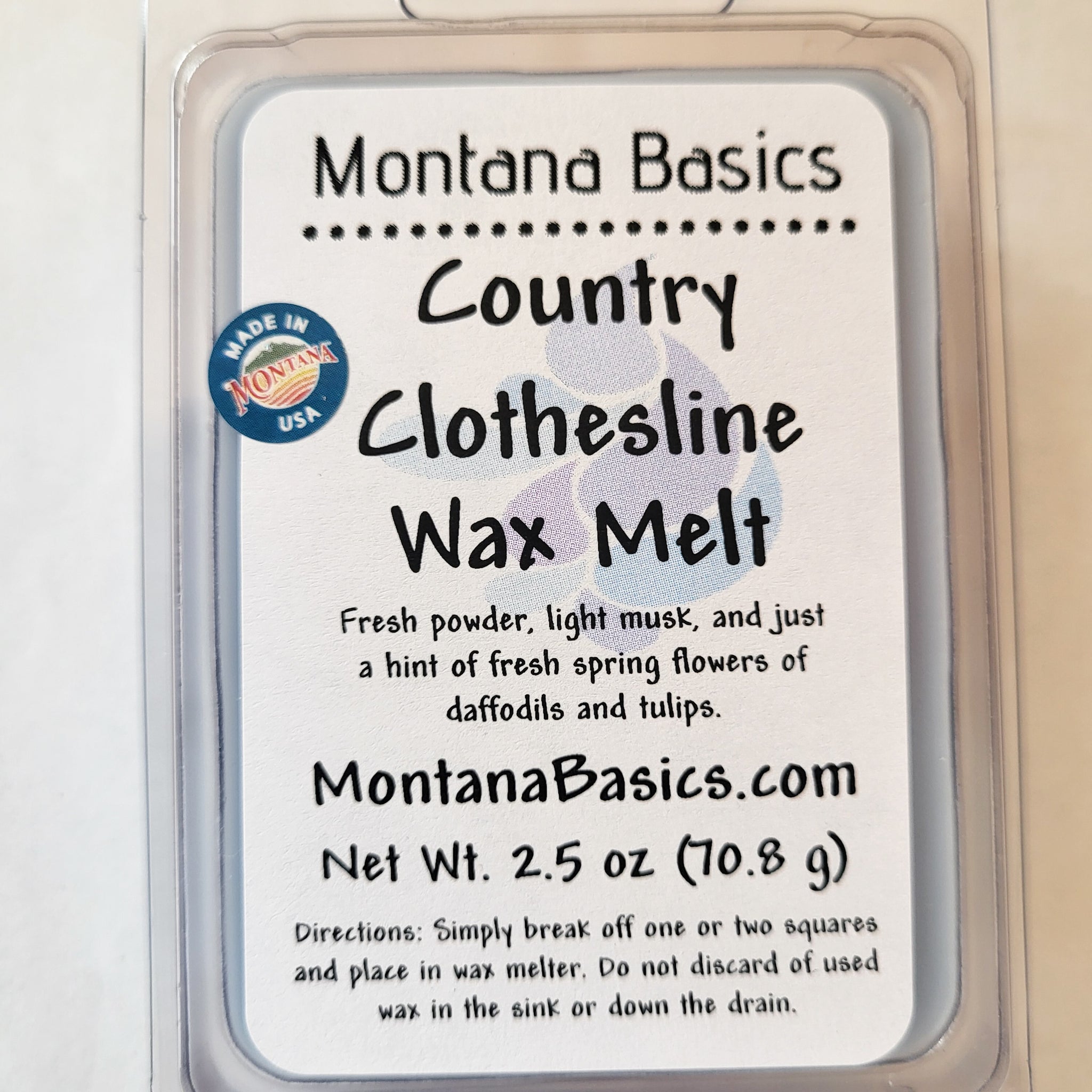 Country Clothesline - Soy Wax Melt