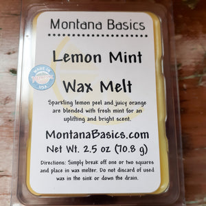 Lemon Mint - Soy Wax Melt